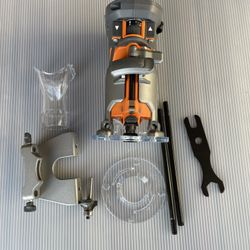 GOOD CONDITION RIDGID 18V Brushless Cordless Compact Router (Tool Only) NO BATTERY NO CHARGER