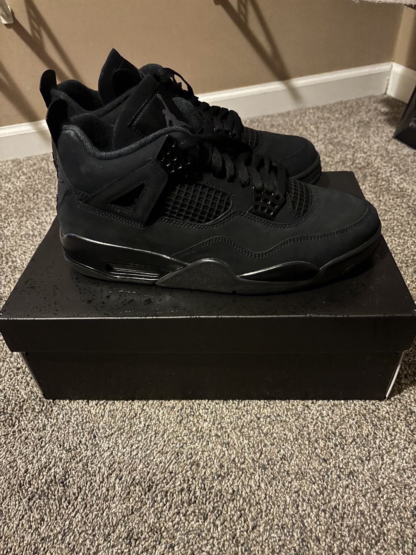 Jordan 4 black cat size 11