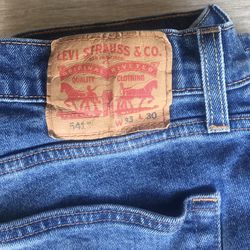 Levi’s - Men’s 541 Athletic Fit Jeans - VGC