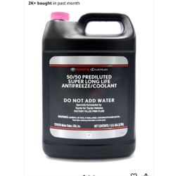 Toyota pink coolant