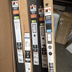 Andersen 4000 Series 32in. x 80 in. Black Right-Hand Full View Aluminum Storm Door - Laminated Safety Glass 食食食火食(5) Y Questions