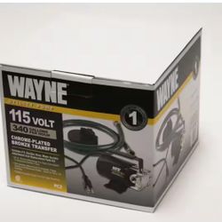 Wayne 1/10 HP Portable Transfer Utility Pump