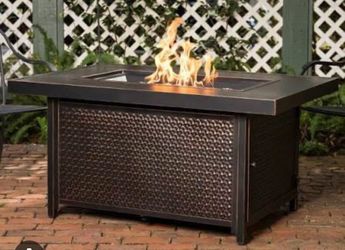 NEW gas fire pit table