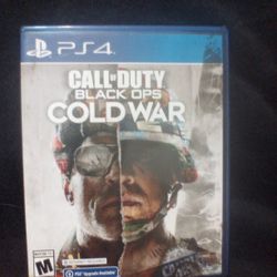 PS4 Call Of Duty Black Ops Cold War 