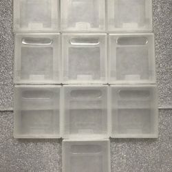 10 For Nintendo Game Boy DMG Original Gameboy Cartridge Cases / Dust Covers GBC