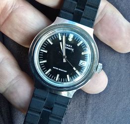 Amazing vintage Timex Automatic Watch super retro running!!!