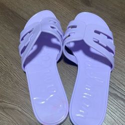 sam edelman slippers light purple size 6