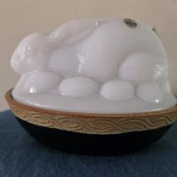 Fenton Glass Bunny Rabbit