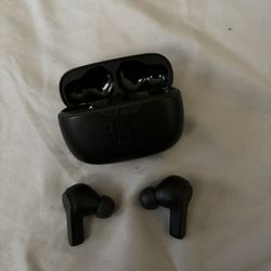 JBL Vibe Beam True Wireless Black Earbuds