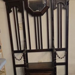 Antique umbrella hall tree