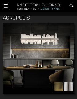 New unopened $2000+ Chandelier (Modern Forms)