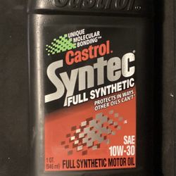 Castrol Syntec Motor Oil 10w-30