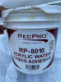 Camper roofing supplies