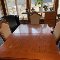 Table And 3 Chairs 
