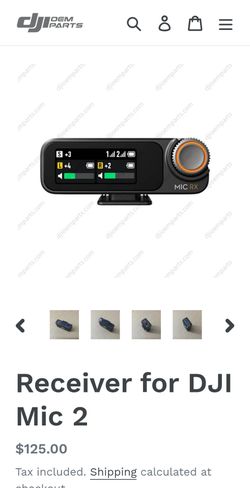 DJI Mic 2 Receiver