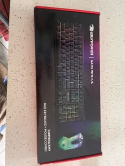 New Sealed iBUYPOWER Chimera KM7 RGB Gaming Keyboard & Mouse Combo