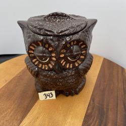 VNTG 1970’s Sleepy Eyes Dbl Sided Owl