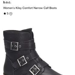 Black Boots Ankle Bottle