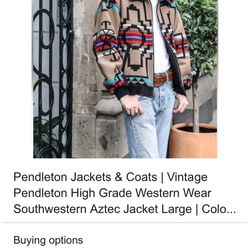 Vintage Pendleton Bomber Jackets