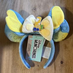 New Disney Parks Stitch Blueberry Lemonade Headband