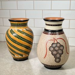 Mosaic Vase Set