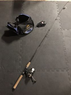 Fishing Pole and Tackle bag with Tools