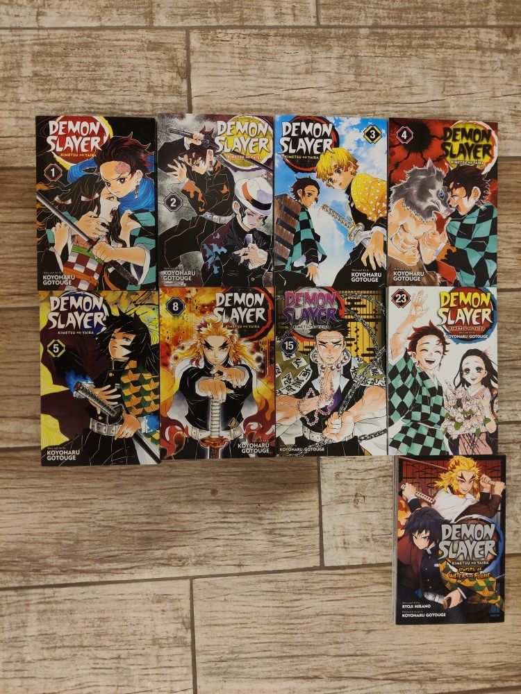 Demon Slayer Manga Books