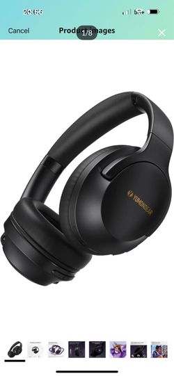 Brandnew inbox Bluetooth Headphones Over Ear, 80H Playtime Wireless Headphone with 3 EQ Modes, Built-in Mic, Deep Bass, HiFi Stereo Foldable Wireless 