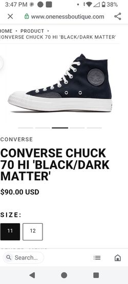 Convers shoes (Blk/dark)