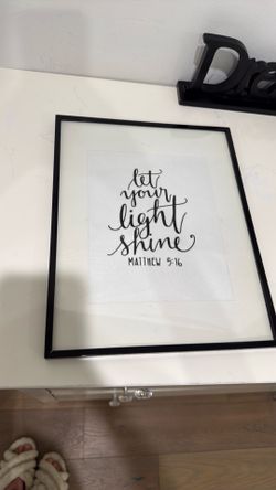 Black frame