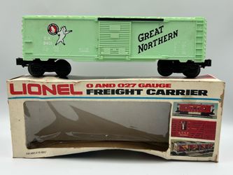 Vintage Lionel 6-9011 Great Northern Hopper Car O/O27 Gauge Original Box Green