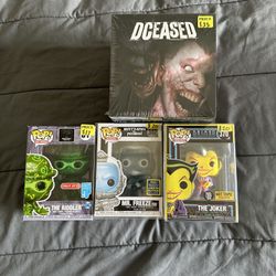 DC Funko Pops 