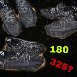 Partially Worn Yeezy 350 V2 REFLECTIVE