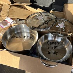 Juego De Sartenes Tri-ply 🤩