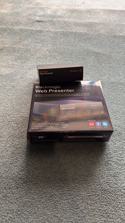 Blackmagic Web Presenter