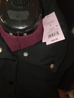 Black Women's Puffer Jacket