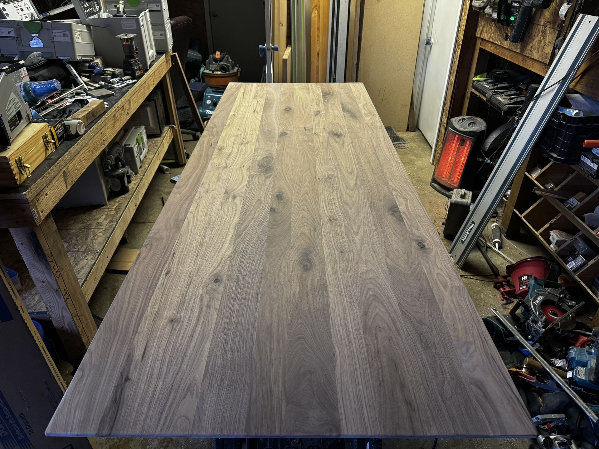 96X36 Black Walnut Table Top / Dining Table Top (unfinished