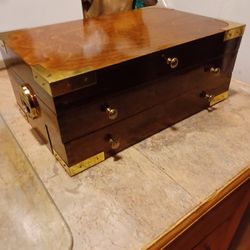 Mid Century Hollywood Regency Jewelry Box