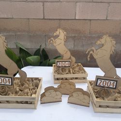 Western Wooden Party Decor