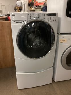 Kenmore 4.0 cu.ft. Front Load Washer with Pedestal Storage Drawer