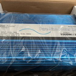 Aims Power 1500 Watt Pure Sine Power Inverter