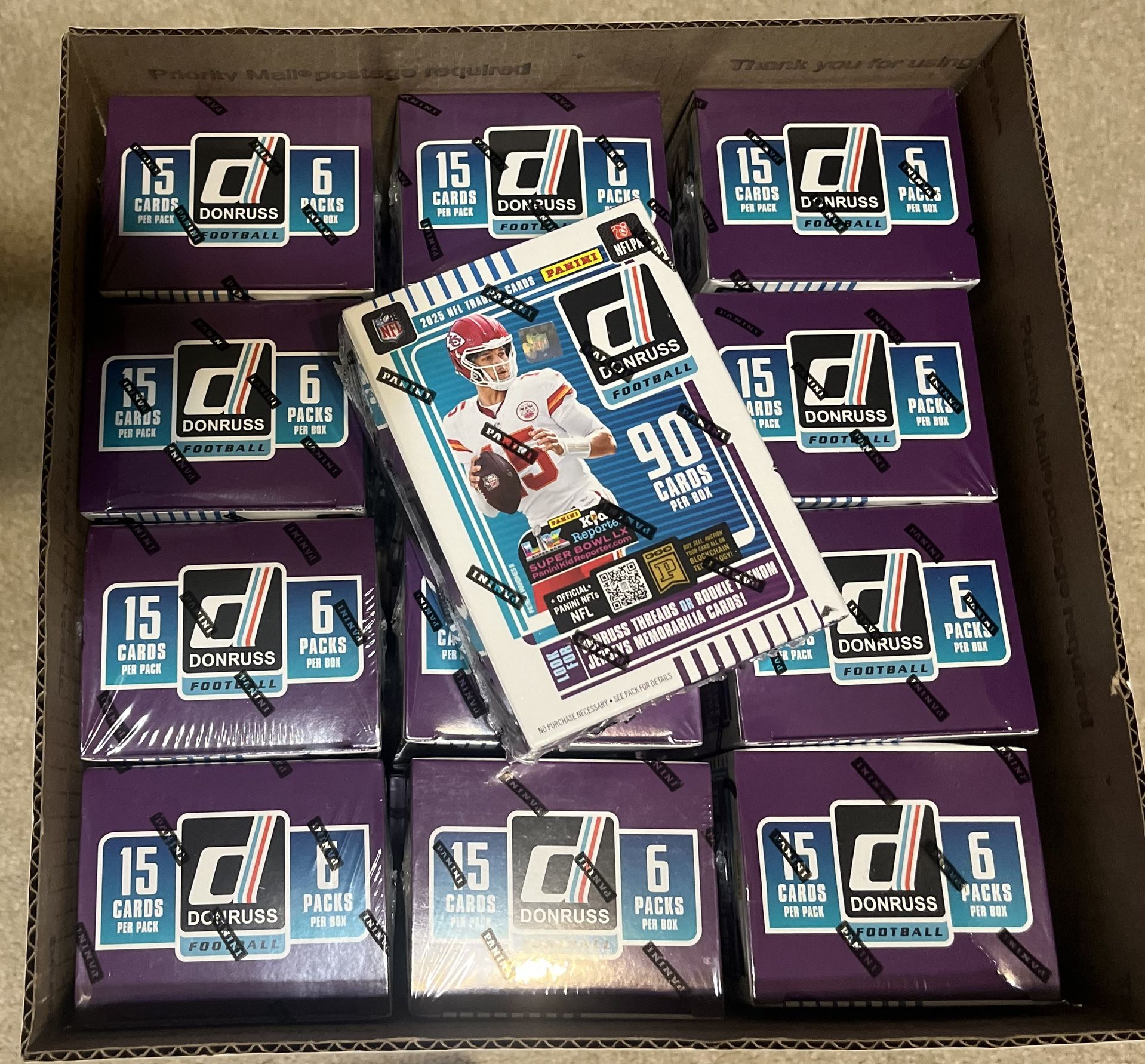 2025 Donruss Football blaster