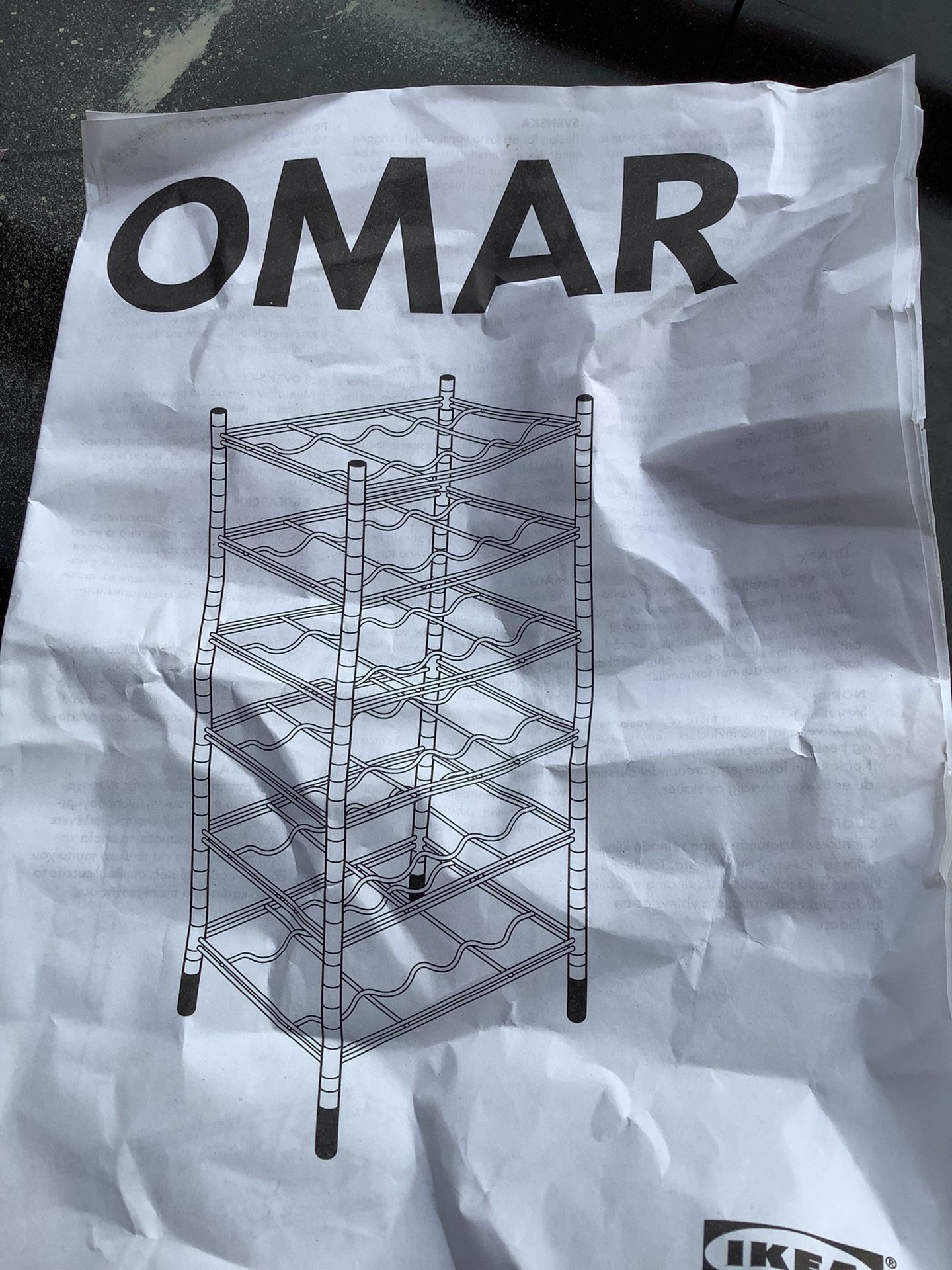 Ikea Omar Wine Rack