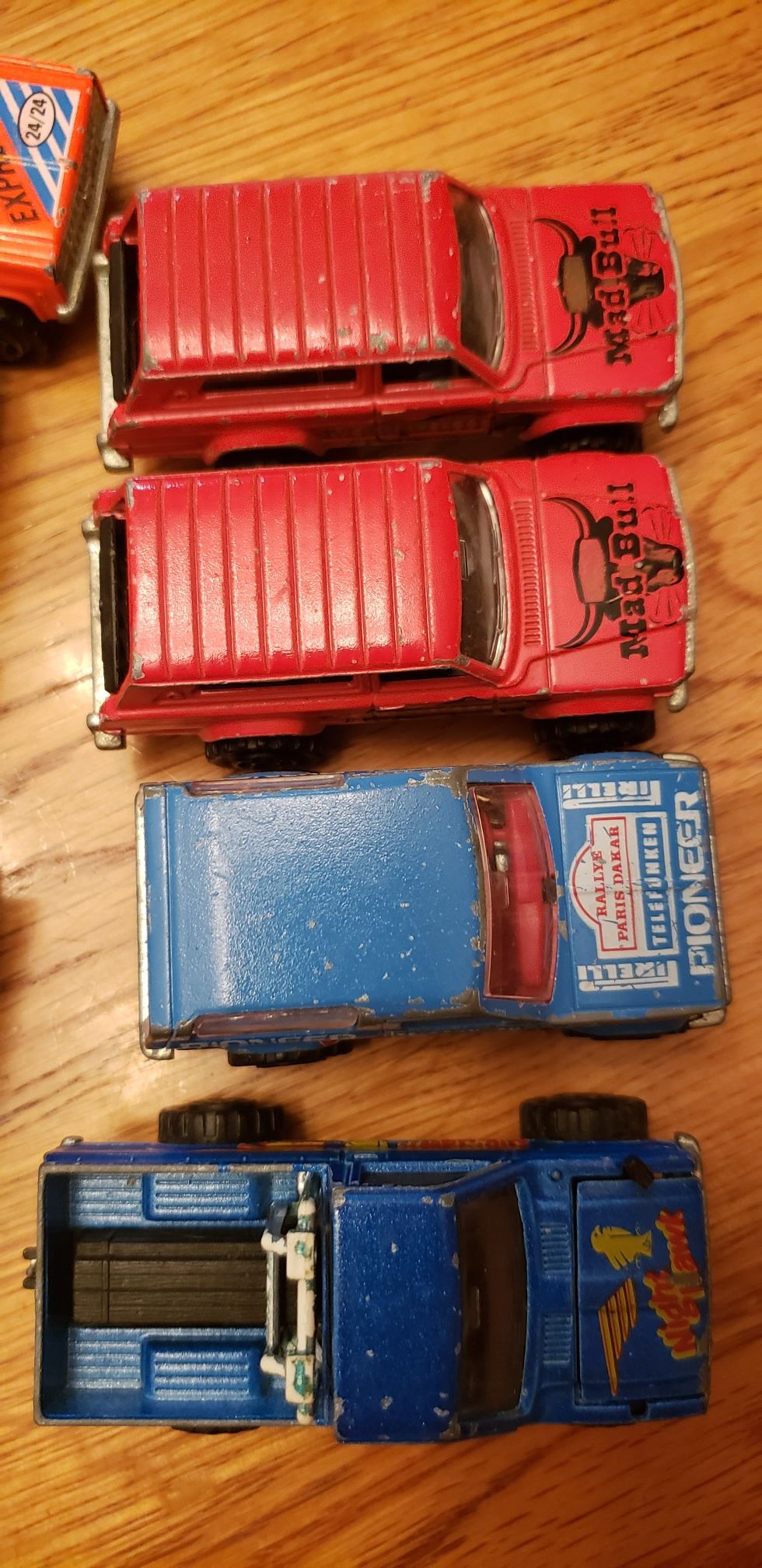 Vintage Majorette Cars 10 Cars