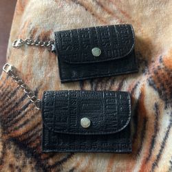 Steve Madden Black Mini Wallets