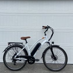 Jasion CB1 Electric Bike – 26” City Cruiser / Commuter E-bike Step thru bicycle