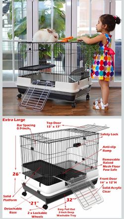 Large Guinea pig cage