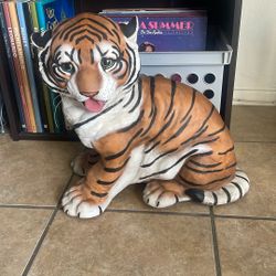 Large Ceramic Tiger