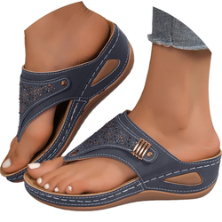 Size 6.5W Womens Orthopedic Sandals With Arch Support 2026 Summer Dressy Wedge Sandals Casual Comfortable Walking Flip Flops

Please note: No Box