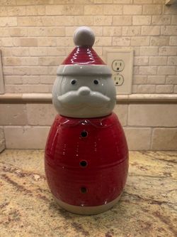 Santa Cookie Jar